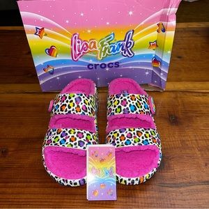 Crocs x Lisa Frank Cozzzy Sandals